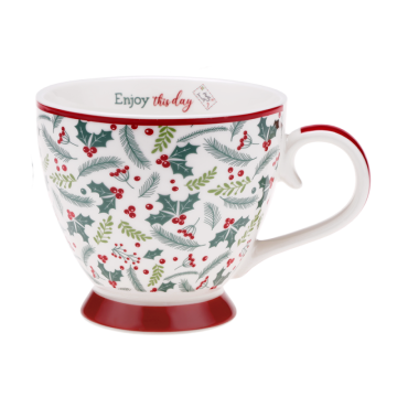 Kubek CHRISTMAS 400ml z porcelany New Bone 91459